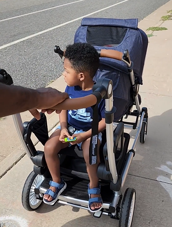 baby double stroller Helix+ Double Stroller Attachment main image 0