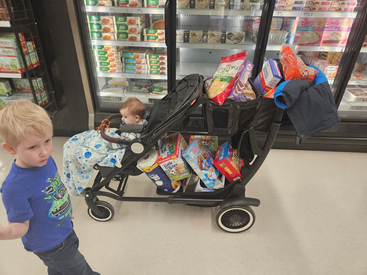 Why the Austlen Entourage 2.0 Is The Best Double Stroller for Shopping Trips