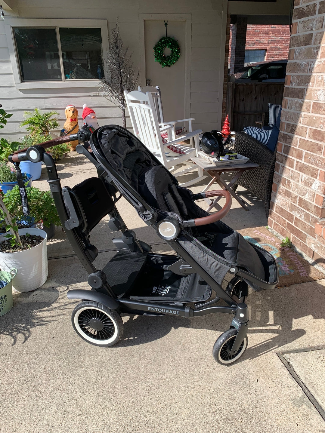 The Best Stroller for a Toddler and a Baby for Use by a Grandparent (Spoiler, It's the Austlen Entourage)