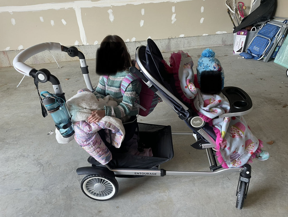 The Austlen Entourage Is the Only Stroller That Adapts to Our Day (and Our Growing Family's Needs)