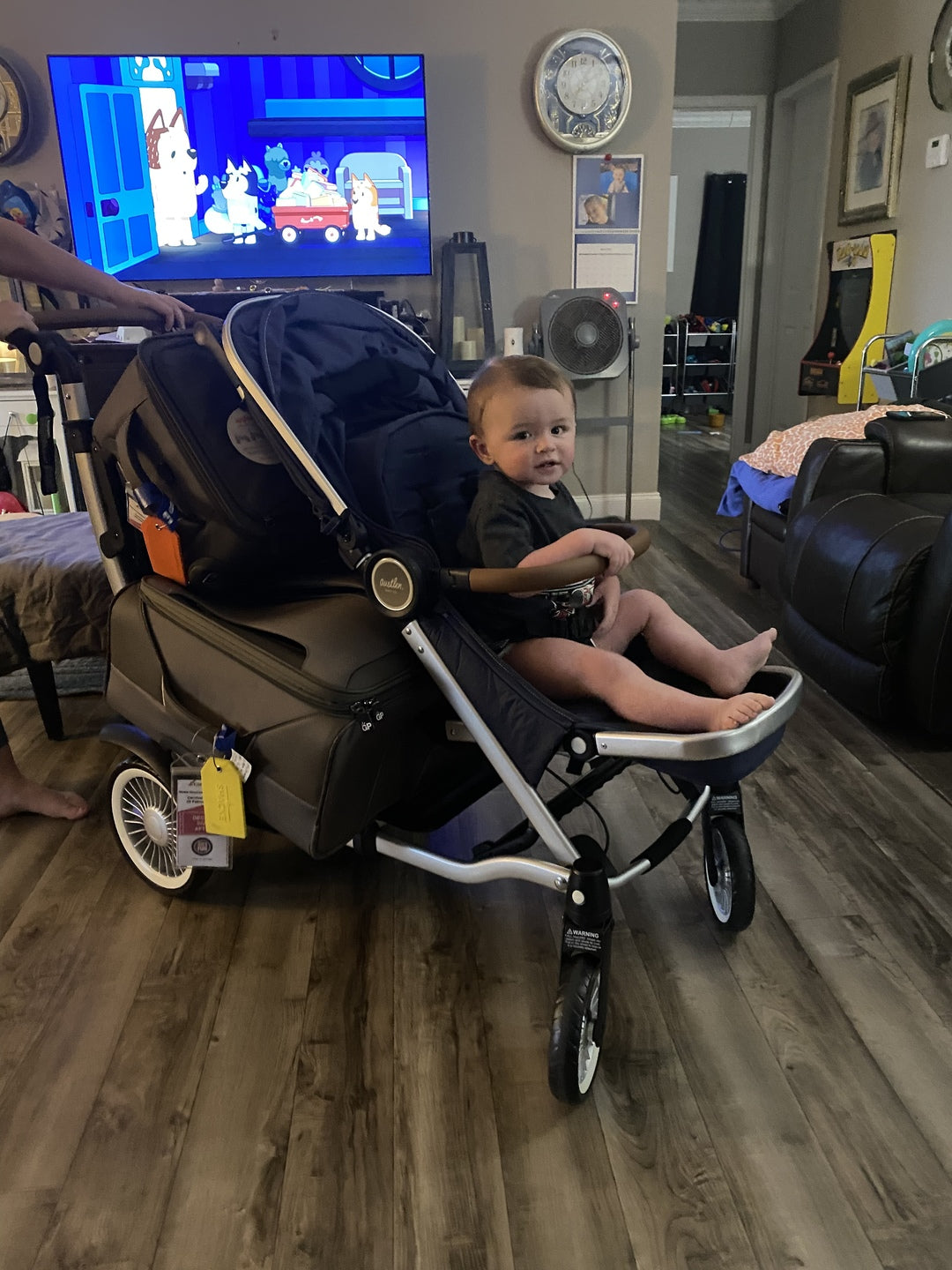 The Stroller That Made Traveling With Grandkids So Easy (Spoiler - it's the Austlen Entourage)