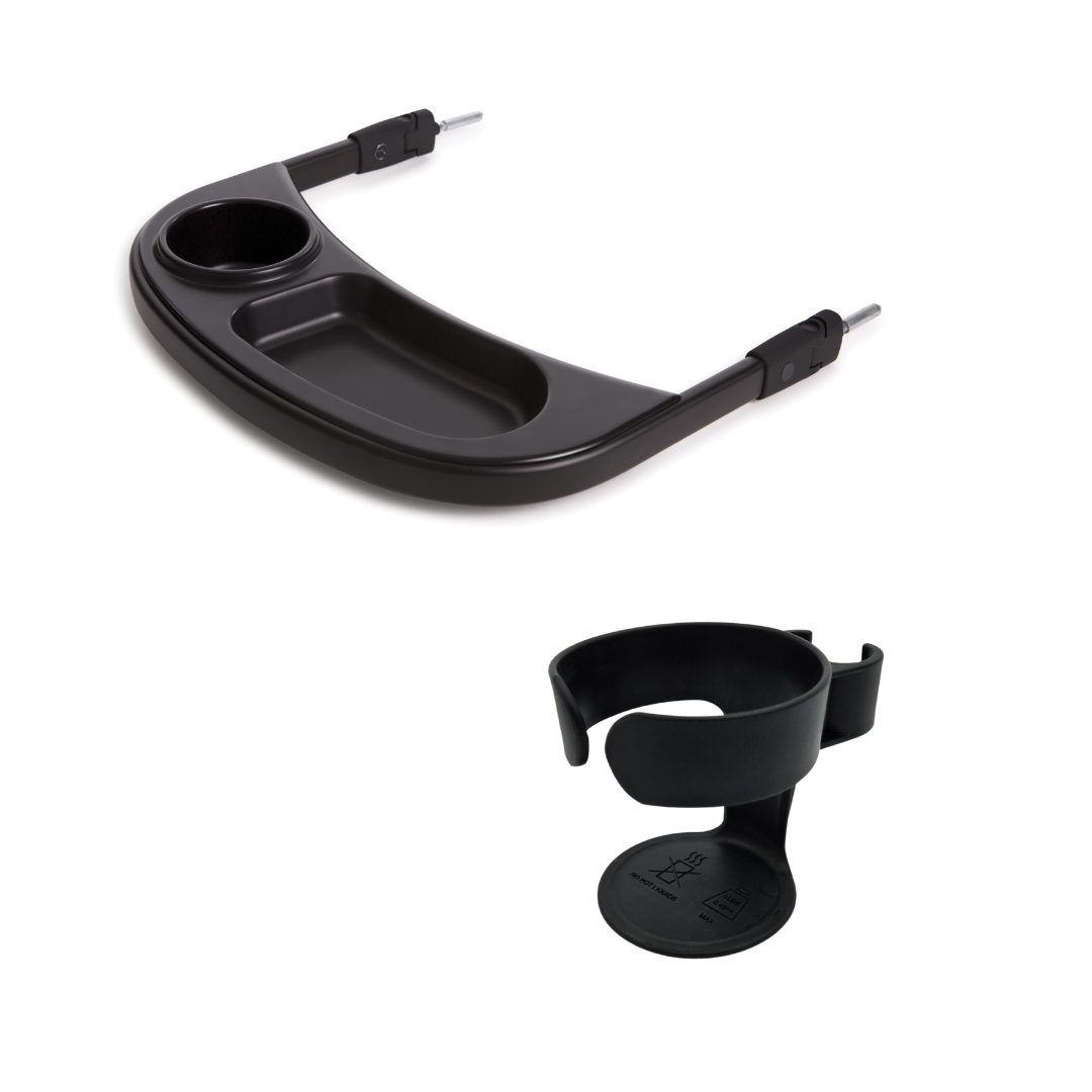 britax cup holder Bundle: Cup Holder + Snack Tray in Black