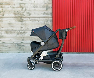 Austlen Entourage Best Single to Double Stroller and Best Sit and Stand Stroller for Infant and Toddler and Best Double Stroller for Big Kids