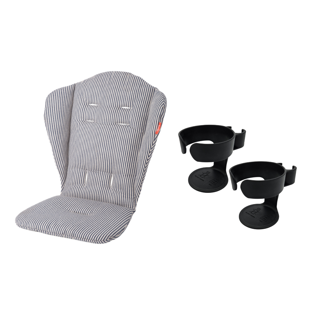 Bundle: Cup Holder (2-PACK) + Seat Liner in Navy