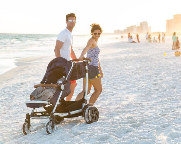 double beach stroller Beach Wheels – Austlen Baby Co
